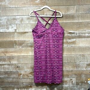 Carve designs purple adjustable swim cover up dress size XL